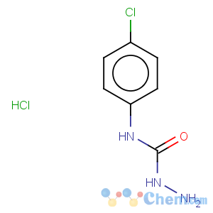 CAS No:124700-01-2 Hydrazinecarboxamide,N-(4-chlorophenyl)-, hydrochloride (1:1)
