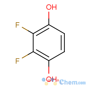 CAS No:124728-90-1 2,3-difluorobenzene-1,4-diol