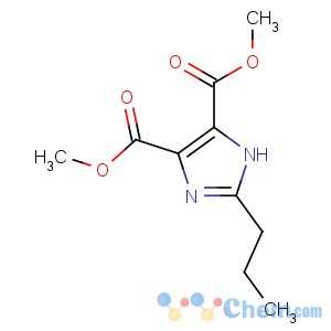 CAS No:124750-59-0 dimethyl 2-propyl-1H-imidazole-4,5-dicarboxylate