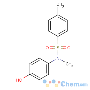 CAS No:124772-05-0 N-(4-hydroxyphenyl)-N,4-dimethylbenzenesulfonamide
