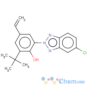 CAS No:124883-10-9 2-(5-Chloro-2H-benzotriazol-2-yl)-6-(1,1-dimethylethyl)-4-ethenylphenol