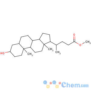 CAS No:1249-75-8 Cholan-24-oic acid,3-hydroxy-, methyl ester, (3a,5b)-