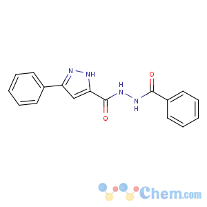 CAS No:124928-37-6 1H-Pyrazole-3-carboxylicacid, 5-phenyl-, 2-benzoylhydrazide
