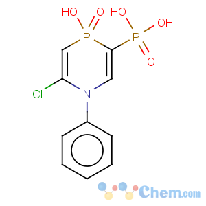 CAS No:124982-24-7 (6-Chloro-4-hydroxy-4-oxo-1-phenyl-1,4-dihydro-4lambda*5*-[1,4]azaphosphinin-3-yl)-phosphonic acid