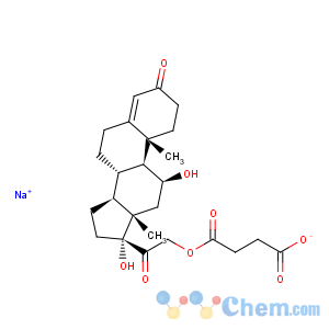 CAS No:125-04-2 Hydrocortisone sodium succinate