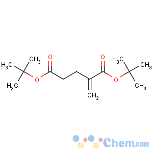 CAS No:125010-32-4 Pentanedioic acid,2-methylene-, 1,5-bis(1,1-dimethylethyl) ester