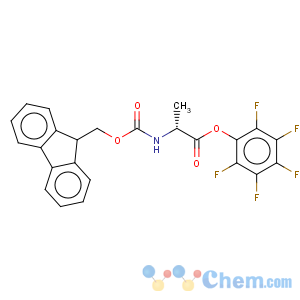 CAS No:125043-04-1 D-Alanine,N-[(9H-fluoren-9-ylmethoxy)carbonyl]-, pentafluorophenyl ester (9CI)