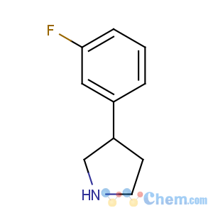 CAS No:125067-75-6 3-(3-fluorophenyl)pyrrolidine