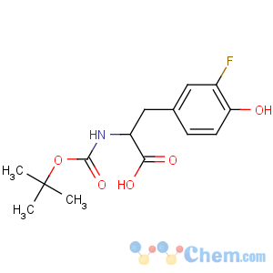 CAS No:125218-33-9 (2S)-3-(3-fluoro-4-hydroxyphenyl)-2-[(2-methylpropan-2-yl)<br />oxycarbonylamino]propanoic acid