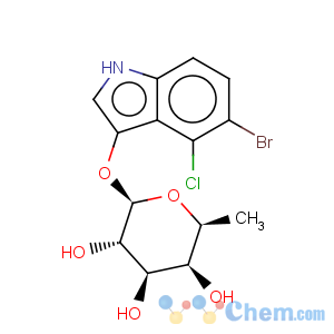CAS No:125328-84-9 b-L-Galactopyranoside,5-bromo-4-chloro-1H-indol-3-yl 6-deoxy-