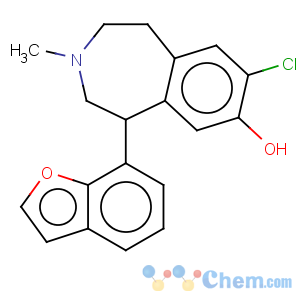 CAS No:125341-24-4 1H-3-Benzazepin-7-ol,5-(7-benzofuranyl)-8-chloro-2,3,4,5-tetrahydro-3-methyl-, (5S)-