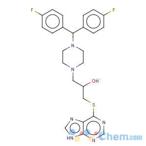 CAS No:125363-87-3 1-Piperazineethanol,4-[bis(4-fluorophenyl)methyl]-a-[(9H-purin-6-ylthio)methyl]-