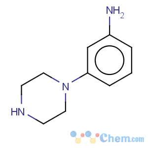 CAS No:125422-03-9 benzenamine, 3-(1-piperazinyl)- (9ci)