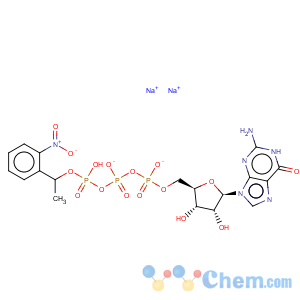 CAS No:125455-57-4 guanosine-5'-triphosphate p3-1-(2-nitro phenyl)ethyl ester) 95+