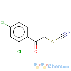 CAS No:125488-14-4 Thiocyanicacid, 2-(2,4-dichlorophenyl)-2-oxoethyl ester