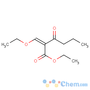 CAS No:125500-84-7 Hexanoic acid, 2-(ethoxymethylene)-3-oxo-,ethyl ester