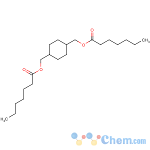 CAS No:125537-14-6 Heptanoic acid,1,1'-[1,4-cyclohexanediylbis(methylene)] ester