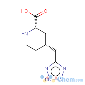 CAS No:125546-04-5 2-Piperidinecarboxylicacid, 4-(2H-tetrazol-5-ylmethyl)-, (2R,4S)-rel-