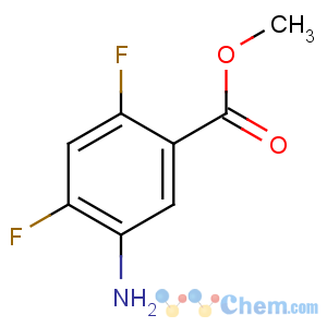 CAS No:125568-73-2 methyl 5-amino-2,4-difluorobenzoate