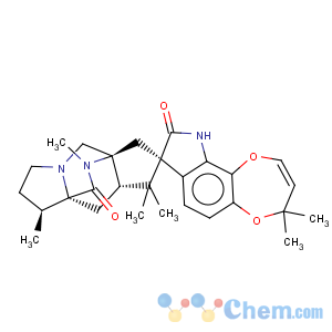 CAS No:125600-53-5 Spiro[4H,8H-[1,4]dioxepino[2,3-g]indole-8,7'(8'H)-[5H,6H-5a,9a](iminomethano)[1H]cyclopent[f]indolizine]-9,10'(10H)-dione,2',3',8'a,9'-tetrahydro-1',4,4,8',8',11'-hexamethyl-, (1'S,5'aS,7'R,8'aS,9'aR)-