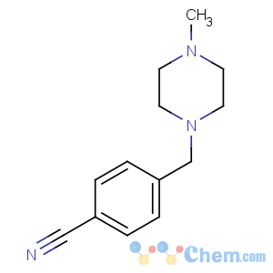 CAS No:125743-63-7 4-[(4-methylpiperazin-1-yl)methyl]benzonitrile