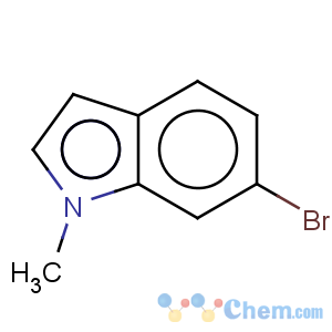 CAS No:125872-95-9 1H-Indole,6-bromo-1-methyl-