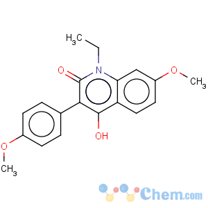 CAS No:125879-01-8 1-Ethyl-4-hydroxy-7-methoxy-3-(4-methoxy-phenyl)-1H-quinolin-2-one