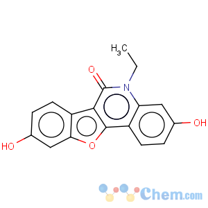 CAS No:125879-26-7 5-Ethyl-3,9-dihydroxy-5H-11-oxa-5-aza-benzo[a]fluoren-6-one