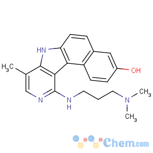 CAS No:125974-72-3 7H-Benzo[e]pyrido[4,3-b]indol-3-ol,11-[[3-(dimethylamino)propyl]amino]-8-methyl-