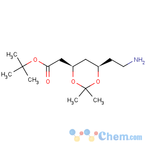 CAS No:125995-13-3 (4R,6R)-tert-Butyl-6-(2-aminoethyl)-2,2-dimethyl-1,3-dioxane-4-acetate