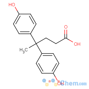 CAS No:126-00-1 4,4-bis(4-hydroxyphenyl)pentanoic acid