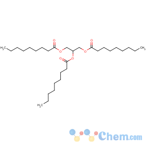CAS No:126-53-4 2,3-di(nonanoyloxy)propyl nonanoate