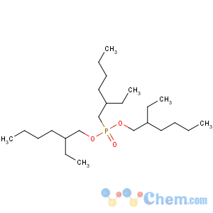 CAS No:126-63-6 3-[[2-ethylhexoxy(2-ethylhexyl)phosphoryl]oxymethyl]heptane