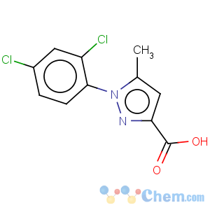 CAS No:126067-88-7 1-(2,4-Dichloro-phenyl)-5-methyl-1H-pyrazole-3-carboxylic acid