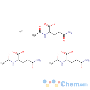 CAS No:12607-92-0 Aluminum,pentakis(N2-acetyl-L-glutaminato)tetrahydroxytri-