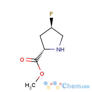 CAS No:126111-11-3 methyl (2s,4r)-4-fluoroprolinate