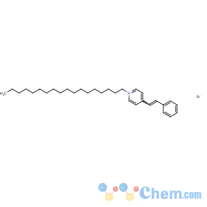 CAS No:126115-86-4 1-octadecyl-4-(2-phenylethenyl)pyridin-1-ium