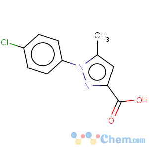 CAS No:126129-22-4 1-(4-Chloro-phenyl)-5-methyl-1H-pyrazole-3-carboxylic acid