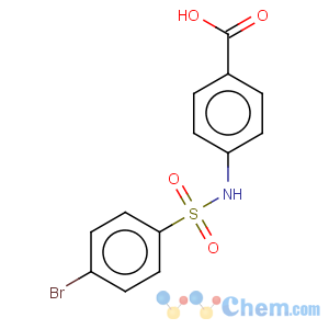 CAS No:126145-99-1 Benzoic acid,4-[[(4-bromophenyl)sulfonyl]amino]-