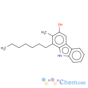CAS No:126168-32-9 9H-Carbazol-3-ol,1-heptyl-2-methyl-
