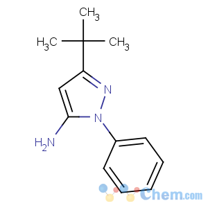 CAS No:126208-61-5 5-tert-butyl-2-phenylpyrazol-3-amine