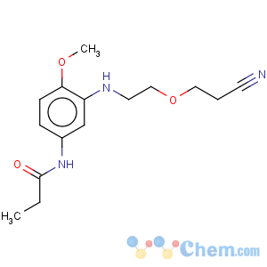 CAS No:126224-16-6 n-(3-(2-(2-cyanoethoxy)ethylamino)-4-methoxyphenyl)propionamide