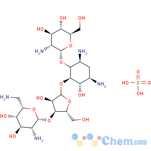 CAS No:1263-89-4 Paromomycin sulfate salt