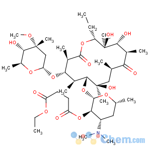 CAS No:1264-62-6 Erythromycin ethylsuccinate