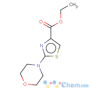 CAS No:126533-95-7 4-Thiazolecarboxylicacid, 2-(4-morpholinyl)-, ethyl ester