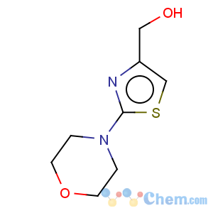 CAS No:126533-96-8 4-Thiazolemethanol,2-(4-morpholinyl)-