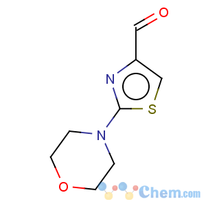 CAS No:126533-97-9 4-Thiazolecarboxaldehyde,2-(4-morpholinyl)-
