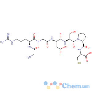 CAS No:126646-79-5 Glycinyl-argininyl-glycinyl-aspartyl-serinyl-prolinyl-cysteine