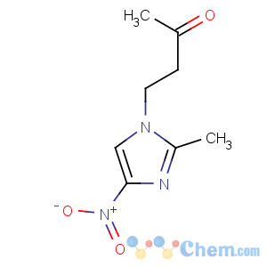 CAS No:126664-28-6 4-(2-methyl-4-nitroimidazol-1-yl)butan-2-one
