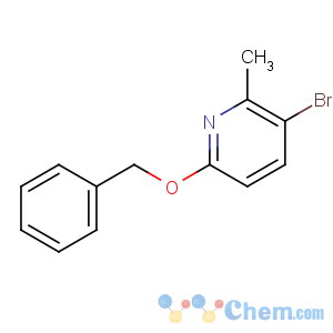 CAS No:126717-60-0 3-bromo-2-methyl-6-phenylmethoxypyridine